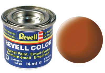 REVELL 85 Hnědá matná syntetická modelářská barva (RAL8023), 14ml