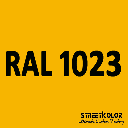 RAL 1023 Uretánová auto barva lesklá nebo matná 1 litr + tužidlo + ředidlo