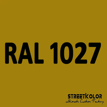 RAL 1027 Uretánová auto barva lesklá nebo matná 1 litr + tužidlo + ředidlo