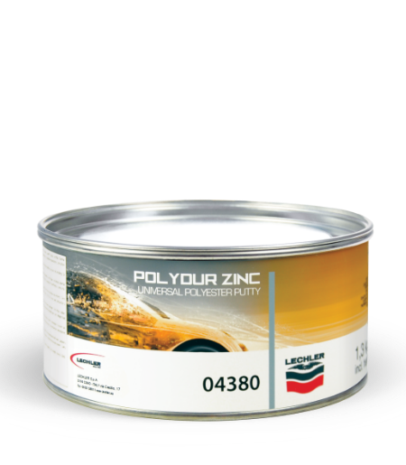 Lechler Polydur zinc, Univerzální stěrkový polyesterový tmel (git), 1,5kg