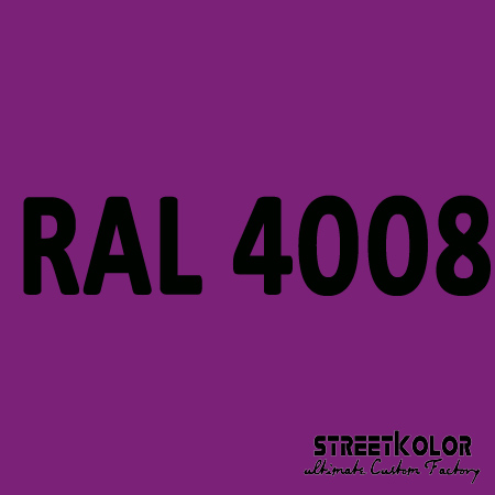 RAL 4008 Akrylová auto barva lesklá nebo matná 1 litr + tužidlo + ředidlo