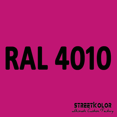 RAL 4010 Akrylová auto barva lesklá nebo matná 1 litr + tužidlo + ředidlo,