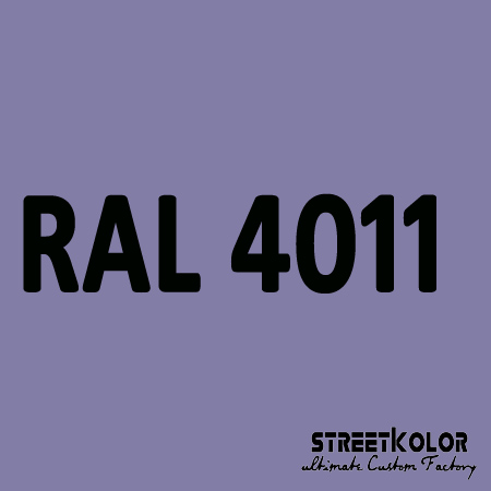 RAL 4011 Akrylová auto barva lesklá nebo matná 1 litr + tužidlo + ředidlo