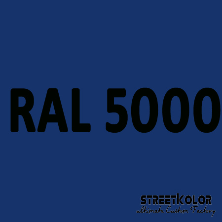 RAL 5000 Akrylová auto barva lesklá nebo matná 1 litr + tužidlo + ředidlo