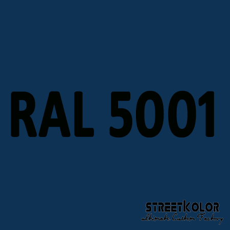 RAL 5001 Akrylová auto barva lesklá nebo matná 1 litr + tužidlo + ředidlo