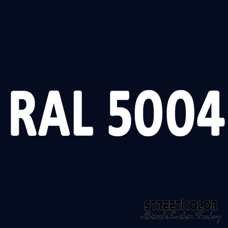 RAL 5004 Akrylová auto barva lesklá nebo matná 1 litr + tužidlo + ředidlo