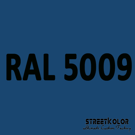 RAL 5009 Akrylová auto barva lesklá nebo matná 1 litr + tužidlo + ředidlo