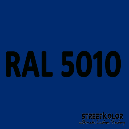 RAL 5010 Akrylová auto barva lesklá nebo matná 1 litr + tužidlo + ředidlo