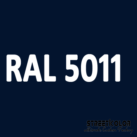 RAL 5011 Akrylová auto barva lesklá nebo matná 1 litr + tužidlo + ředidlo
