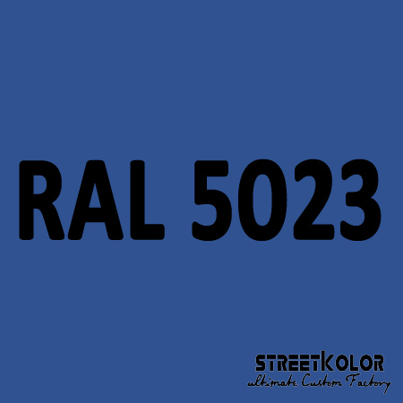 RAL 5023 Akrylová auto barva lesklá nebo matná 1 litr + tužidlo + ředidlo