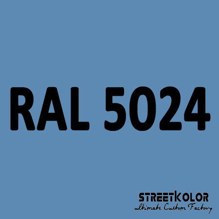 RAL 5024 Akrylová auto barva lesklá nebo matná 1 litr + tužidlo + ředidlo