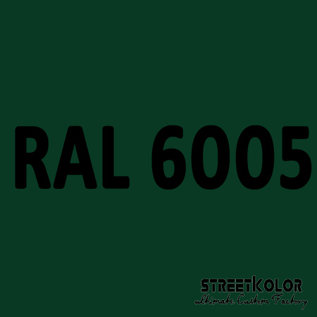RAL 6005 Akrylová auto barva lesklá nebo matná 1 litr + tužidlo + ředidlo