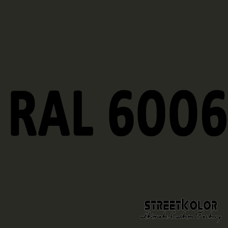 RAL 6006 Akrylová auto barva lesklá nebo matná 1 litr + tužidlo + ředidlo
