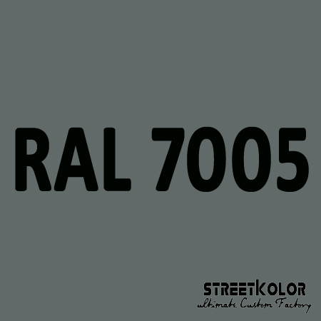 RAL 7005 Akrylová auto barva lesklá nebo matná 1 litr + tužidlo + ředidlo