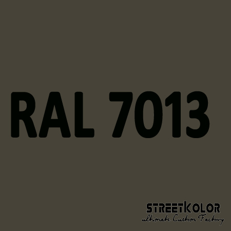 RAL 7013 Akrylová auto barva lesklá nebo matná 1 litr + tužidlo + ředidlo