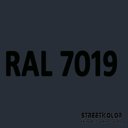 RAL 7019 Akrylová auto barva lesklá nebo matná 1 litr + tužidlo + ředidlo