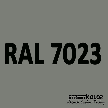RAL 7023 Akrylová auto barva lesklá nebo matná 1 litr + tužidlo + ředidlo