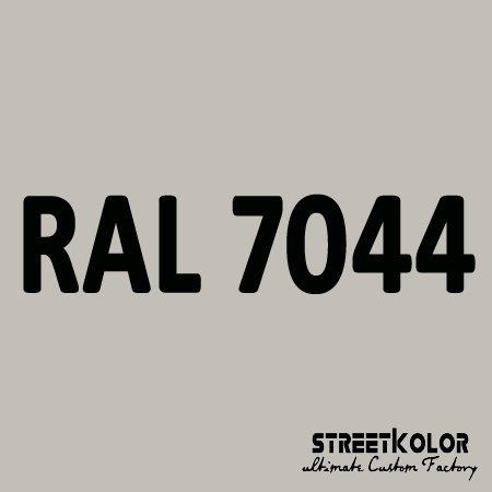 RAL 7044 Akrylová auto barva lesklá nebo matná 1 litr + tužidlo + ředidlo