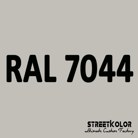 RAL 7044 Akrylová auto barva lesklá nebo matná 1 litr + tužidlo + ředidlo