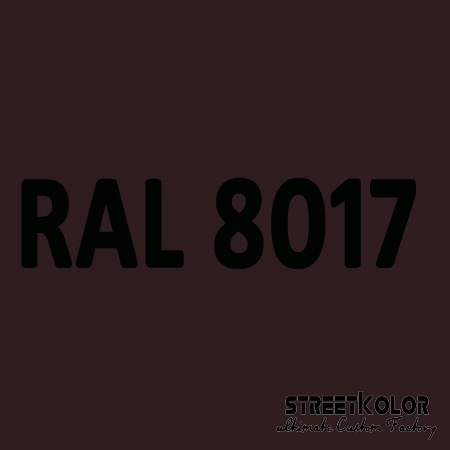 RAL 8017 Akrylová auto barva lesklá nebo matná 1 litr + tužidlo + ředidlo
