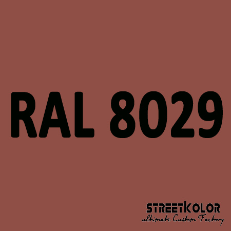 RAL 8029 Akrylová auto barva lesklá nebo matná 1 litr + tužidlo + ředidlo