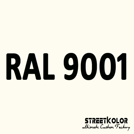 RAL 9001 Akrylová auto barva lesklá nebo matná 1 litr + tužidlo + ředidlo
