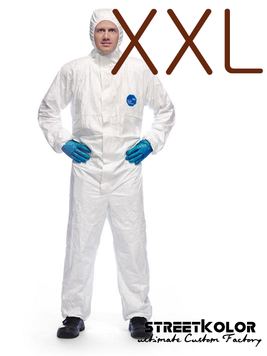 Lakérnický Overal Tyvek 600 Plus, Bílo Modrý, velikost: XL