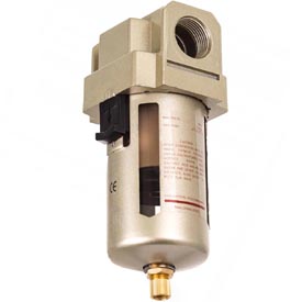 Filtr vzduchu-odkalovač AF4000-04D, Závit: 1/2", autovypouštěcí ventil, 5 mikro