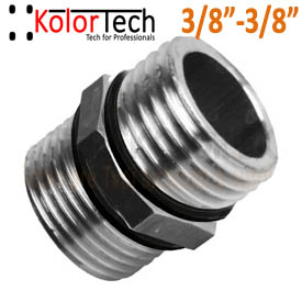 Redukce vnější závit G3/4", vnější závit G3/4" - Niklovaná mosaz