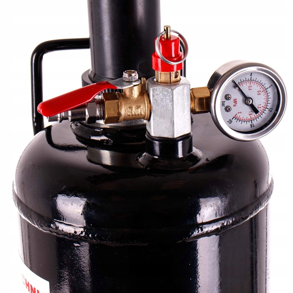 TC Technic Inflátor 6L pro úderové huštění pneumatik, tlakové dělo typu Bazooka