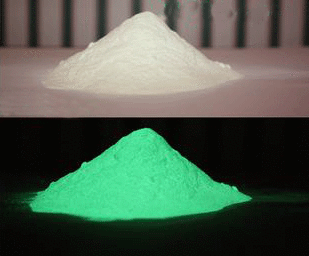 50g fosforový pigment zelený - GhostNight Green