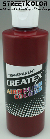 CreateX 5124 červená tmavá transparentní 120 ml