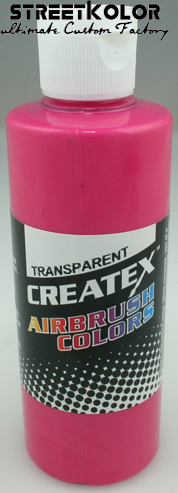 CreateX 5121 Růžová transparentní airbrush barva 480ml