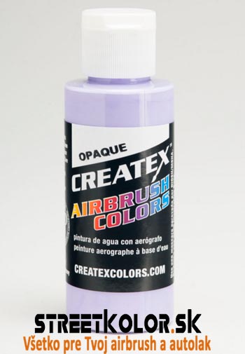 CreateX Fialová 5203 neprůhledná 240ml airbrush barva