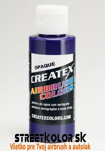 CreateX Purpurová 5202 neprůhledná 240ml airbrush barva