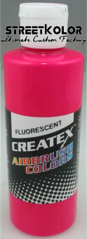 CreateX 5406 Purpurová Fluorescenční airbrush barva 120ml 