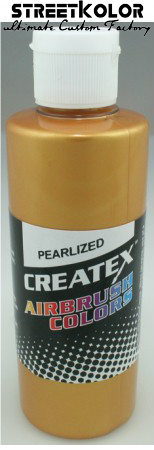 CreateX 5306 Měděná Perleťová airbrush barva 120ml