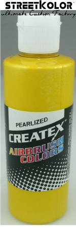 CreateX 5311 Žlutá Perleťová airbrush barva 120ml