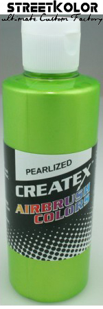 CreateX 5313 Limetková Perleťová airbrush barva 120ml