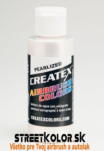 CreateX 5316 Platinová Perleťová airbrush barva 120ml