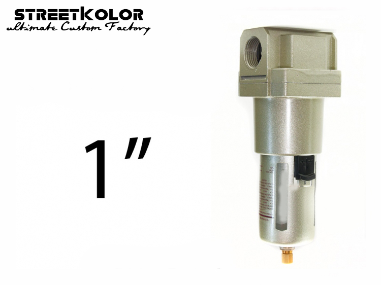 Filtr vzduchu-odkalovač vnitřní závit:1", Autovypouštěcí ventil