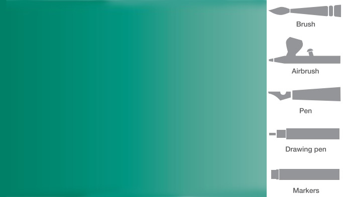 Vallejo 815 Smaragdová akrylová airbrush barva 32 ml