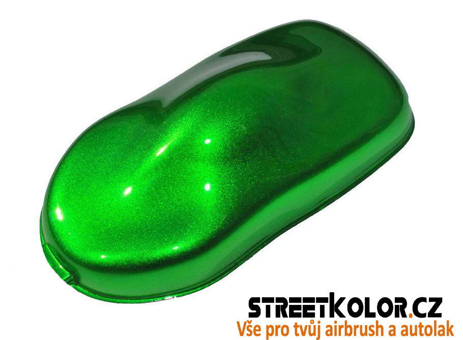 Diamond Lime Green Candy set pro auto: základ, barva a lak