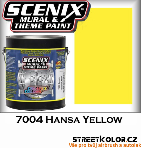 CreateX Scenix 7004 Hansa Yellow barva 960 ml