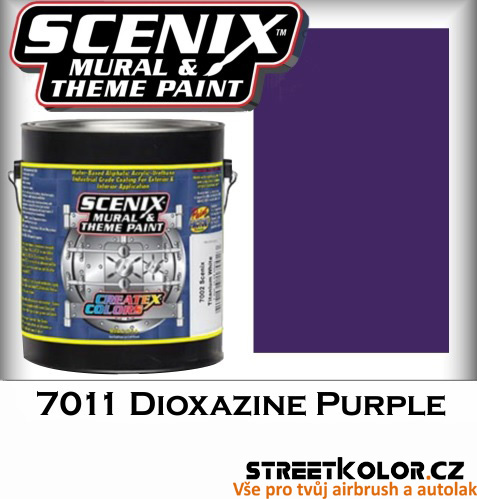 CreateX Scenix 7011 Dioxazine Purple barva 960 ml