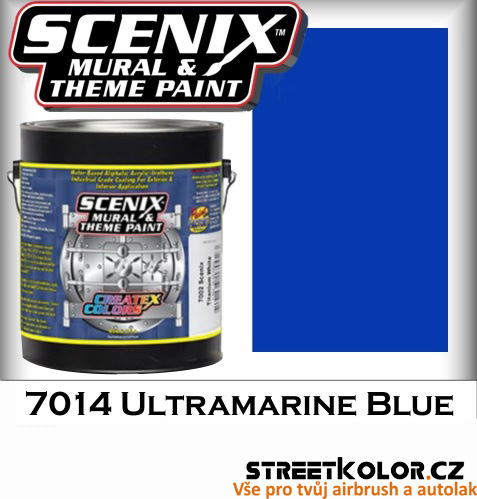 CreateX Scenix 7014 Ultramarine Blue barva 960 ml