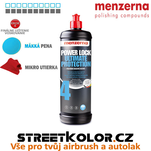 Menzerna Power lock ultimate protection, finální leštící vosk, 250ml