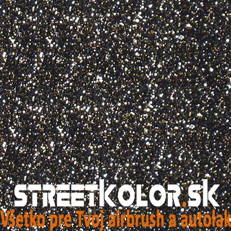 KolorPearl Brilliant barva ředidlová, Odstín Perleť Černo Zlatá,400micro