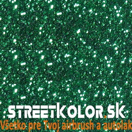 KolorPearl Brilliant barva ředidlová, Odstín Perleť Tmavě Zelená,400micro