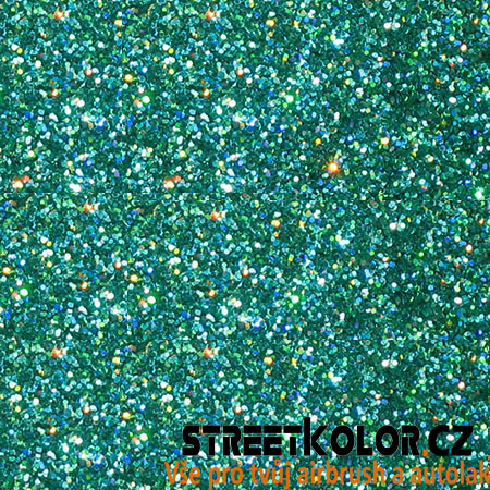 Perleť Zelená, 100 gramů, 400 micro=0,4mm